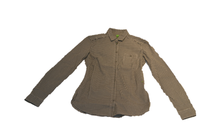 BOSS GREEN BLUSE SADRICK FARBE GRAU 100 GR: M