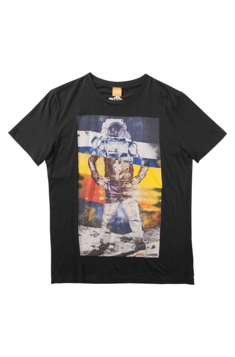 BOSS ORANGE T-SHIRT TCHALLENGER FARBE SCHWARZ 001