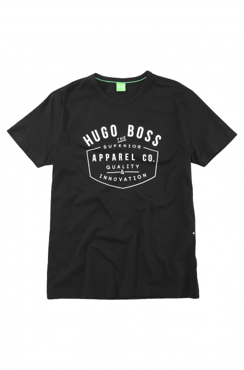 BOSS GREEN T SHIRT TEE 1 FARBE SCHWARZ 001