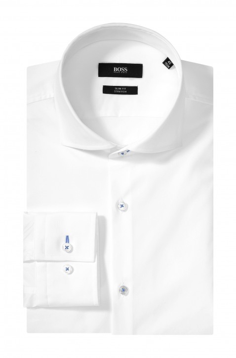 BOSS BLACK BUSINESS HEMD JASER FARBE WEISS 100
