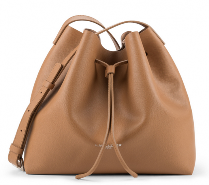 LANCASTER PUR SAFFIANO L BEUTELTASCHE LEDER FARBE 422-19 NUDE