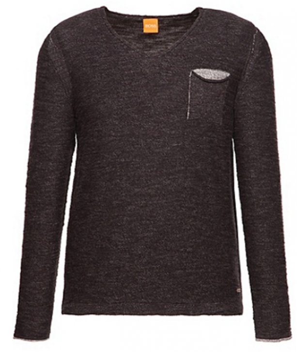 BOSS ORANGE PULLOVER ABRAMO FARBE SCHWARZ 001 XXL