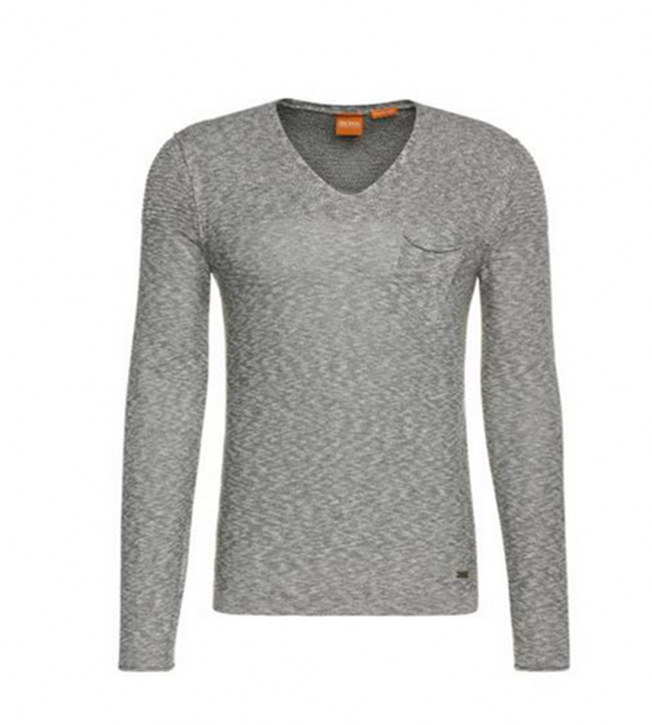 BOSS ORANGE PULLOVER ABRAMUT FARBE BLAU 406 M