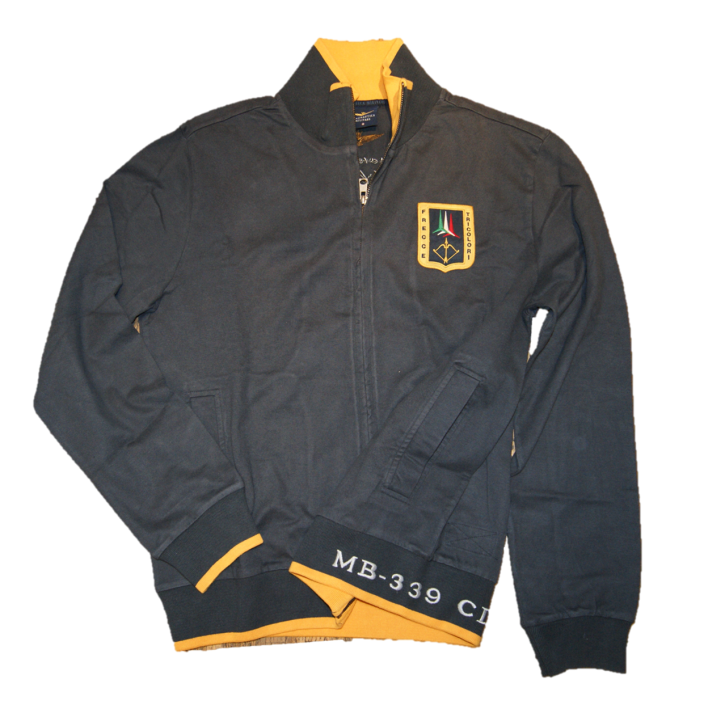 AERONAUTICA MILITARE SWEATJACKE FE 322 FARBE GRAU 3442