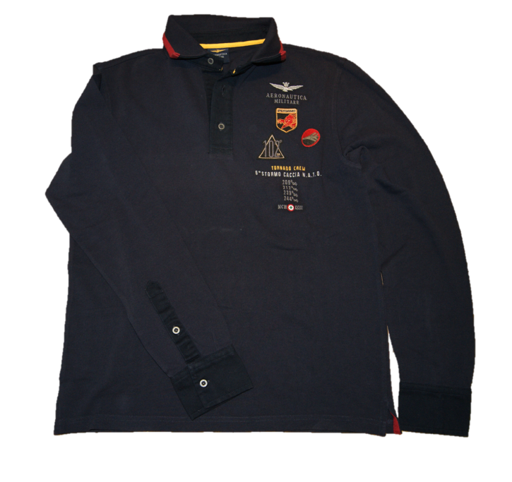 AERONAUTICA MILITARE POLO - PO 413 FARBE DUNKELBLAU 0804 M