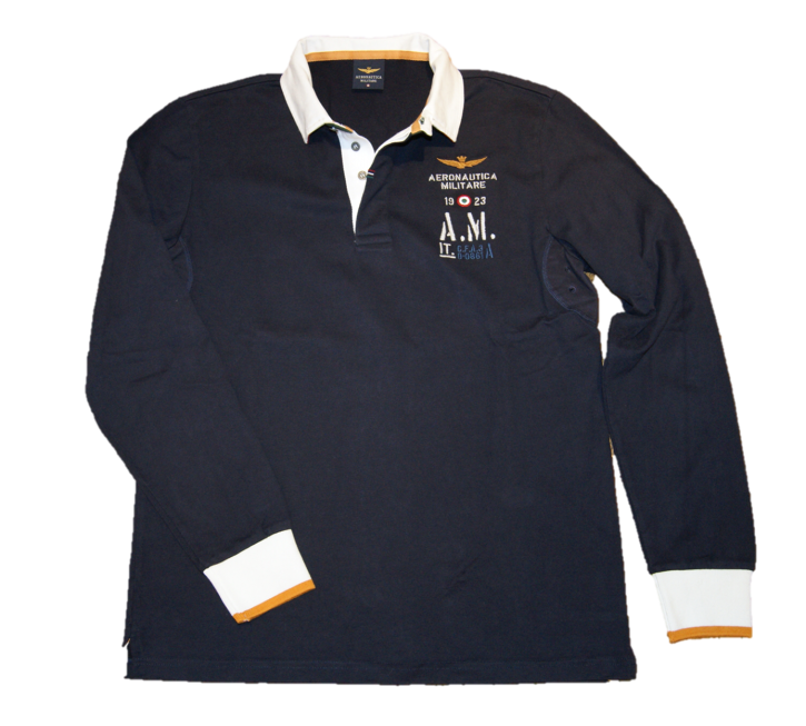 AERONAUTICA MILITARE POLO - PO 520 FARBE DUNKELBLAU 0804 L