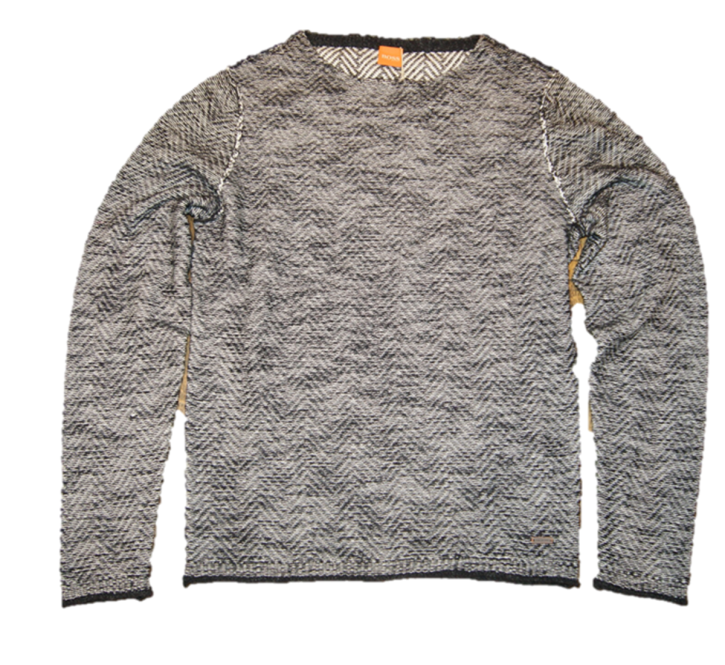 BOSS ORANGE PULLI  AKARDO FARBE SCHWARZ 001
