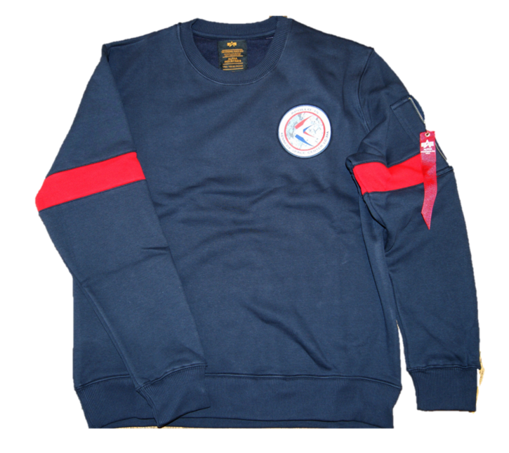 Alpha Industries Apollo 15 Sweater Farbe rep blue 07