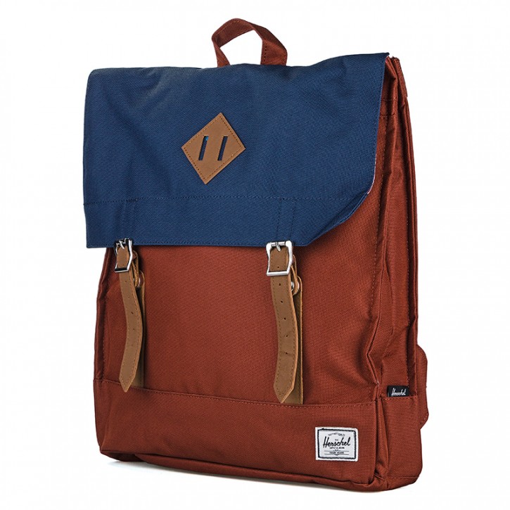 HERSCHEL RUCKSACK SURVEY FARBE RUST/NAVY