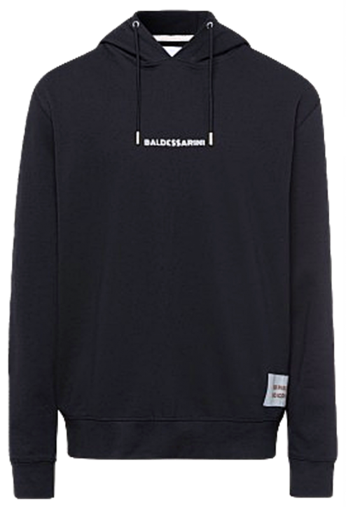 BALDESSARINI French Terry Hoodie STEVE mit Logo schwarz 9309