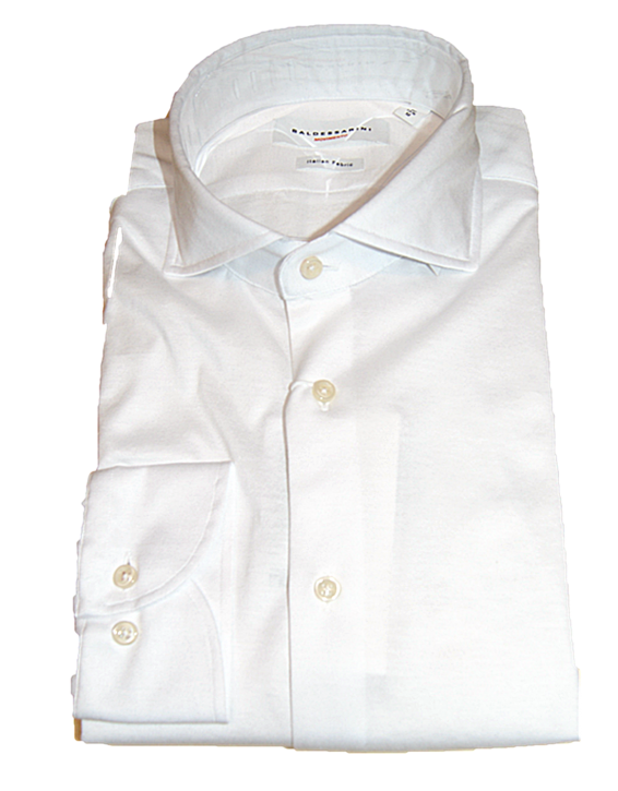 BALDESSARINI Slim Fit Freizeithemd HENRY M aus Jersey Farbe weiß 1010