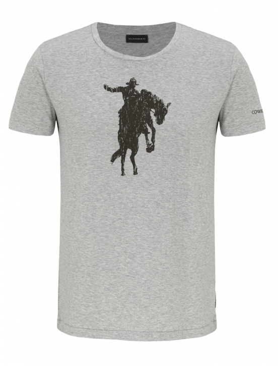 BALDESSARINI T-SHIRT CREW NECK FARBE GRAU 914