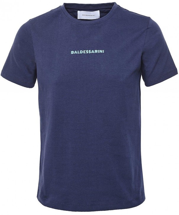 BALDESSARINI  Rundhals Shirt TED Regular Fit mit Logo dunkelblau 6304