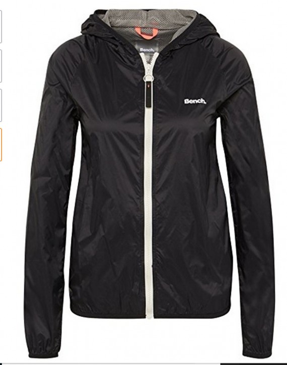 Bench Damen Regenjacke Core Easy Windbreaker schwarz 11179