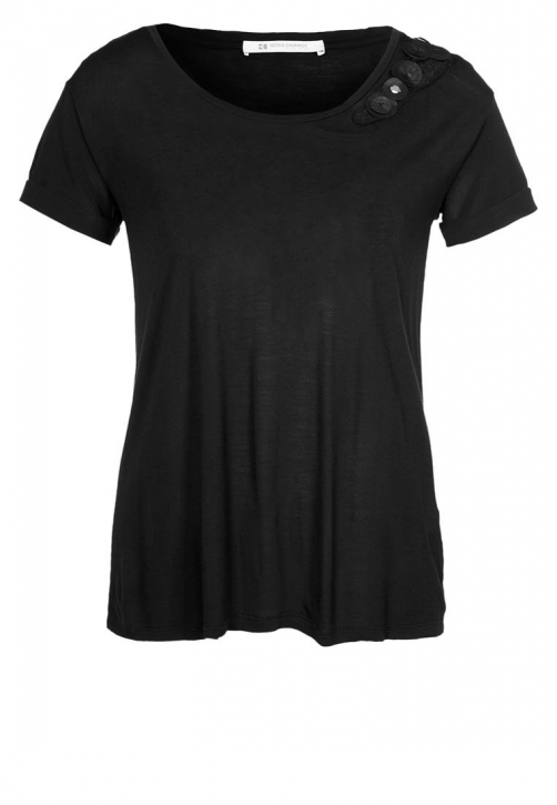 BOSS ORANGE DAMEN TEE SHIRT TUBAKI FARBE 001 SCHWARZ 