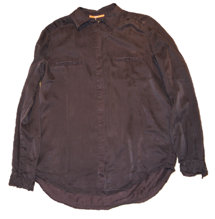 BOSS ORANGE BLUSE EMILITYE FARBE PFLAUME 602