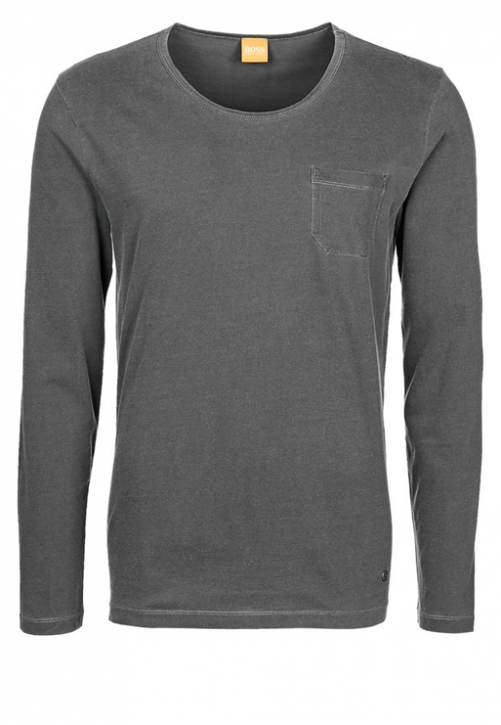 BOSS ORANGE LANGARMSHIRT TAWNEY FARBE SCHWARZ 001