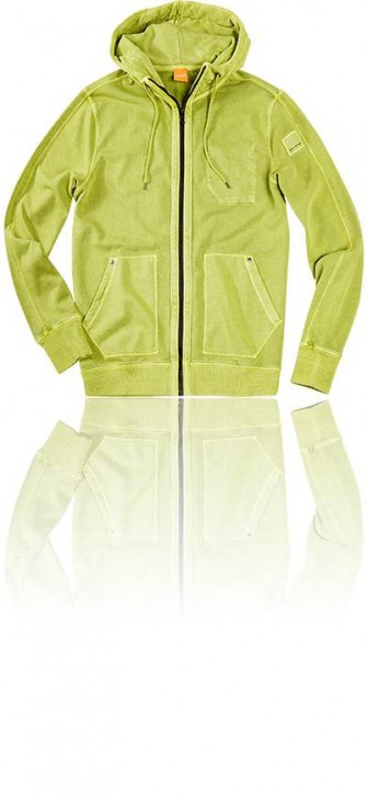 BOSS ORANGE SWEAT ZTYLO FARBE GRÜNGELB 322