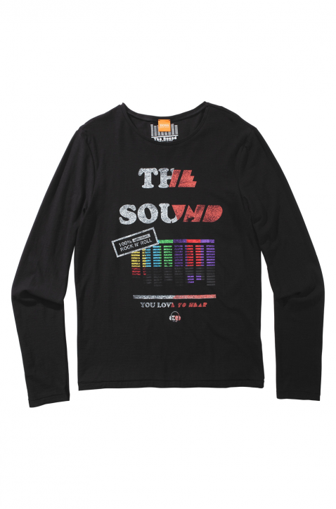 BOSS ORANGE TEE  TIMUR 3 FARBE SCHWARZ 001