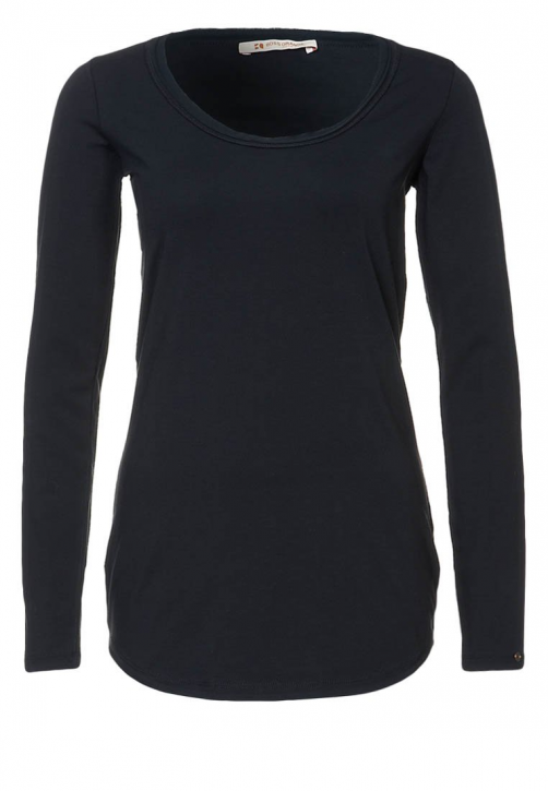 BOSS ORANGE WOMAN TEE TEJA FARBE 001 SCHWARZ