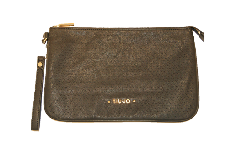 LIU JO CLUTCH BUSTA QUARZO FARBE SCHWARZ  2222