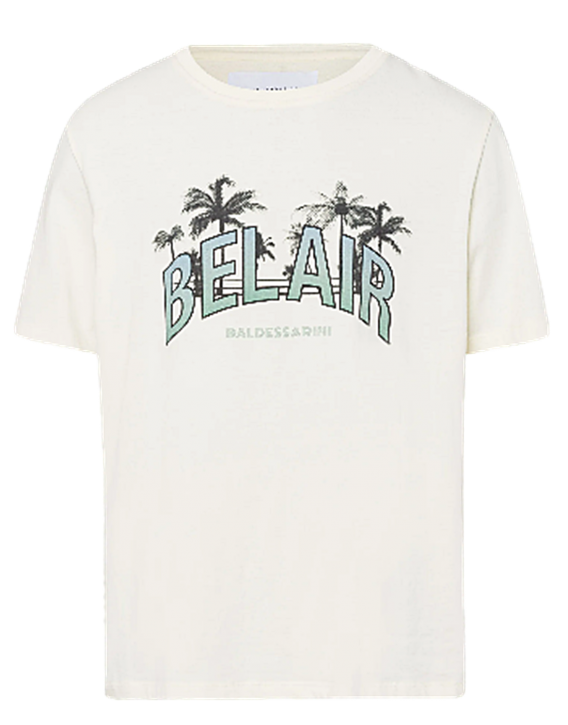 BALDESSARINI  T-Shirt TOM  Contemporary Fit mit Belair Schriftzug off white 2014