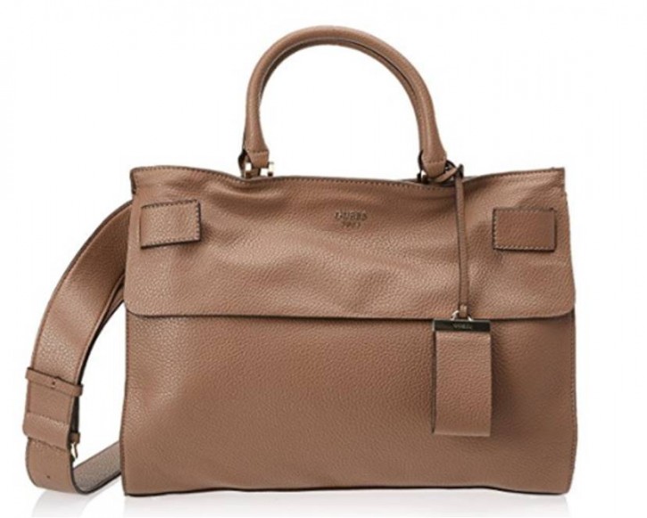 GUESS Shopper und Schultertasche SHAILENE Farbe taupe