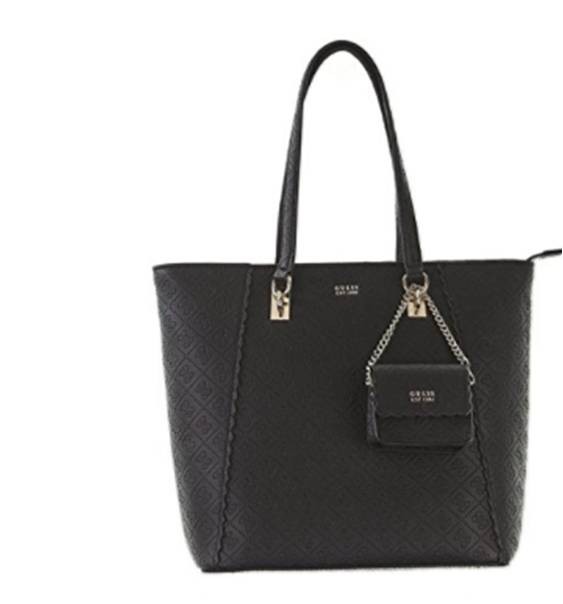 GUESS Shopper und Schultertasche RAYNA Farbe schwarz
