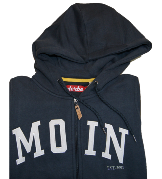 DERBE Frauen Kapuzen-Sweatshirtjacke ZHD-Moin 091-phantom