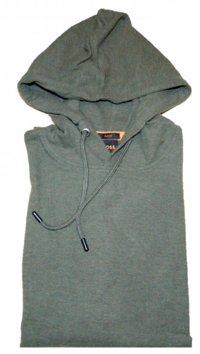 Hugo Boss Herren Thoody Sweatshirt mit Kapuze Grün 308