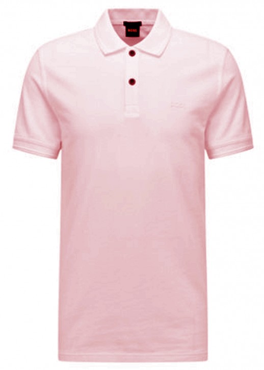 Hugo Boss Slim-Fit Poloshirt Prime aus Baumwoll-Piqué rosa 685 XXXL