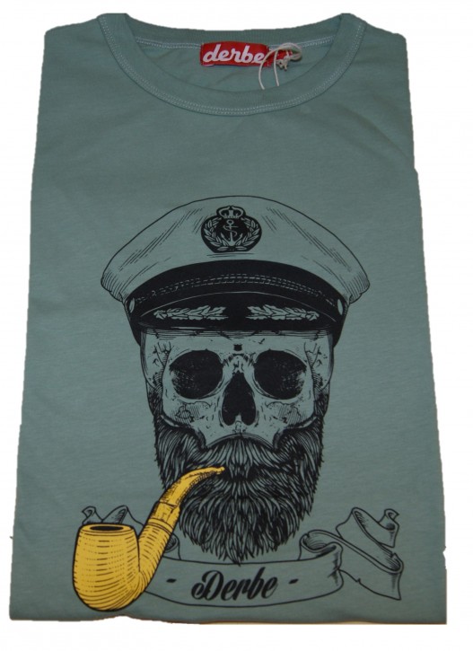 DERBE Herren T-Shirt Spooky Herren T-Shirt 0512-lilly pad M