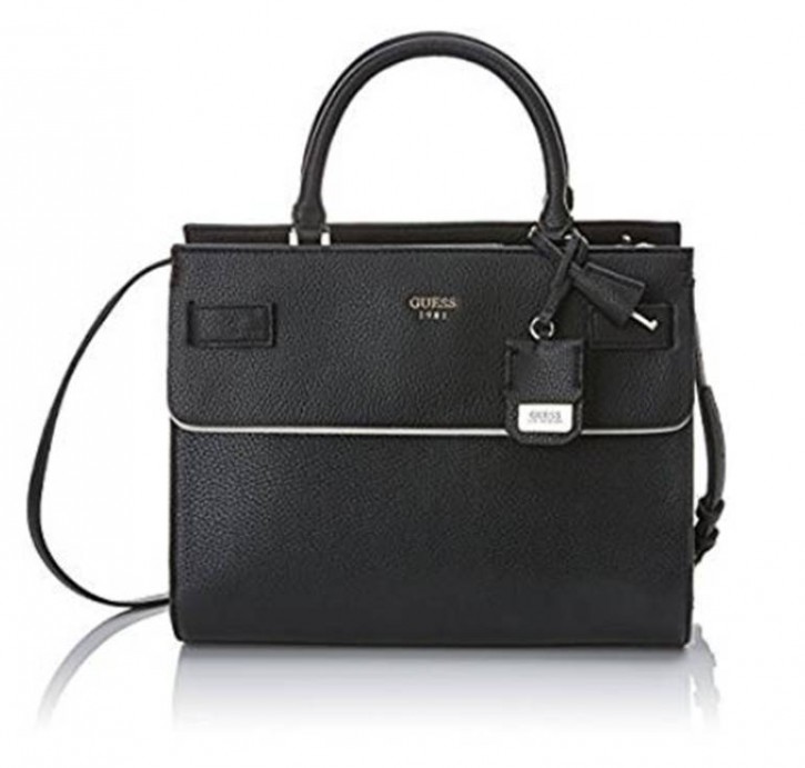 GUESS Handgelenk und Schultertasche CATE schwarz