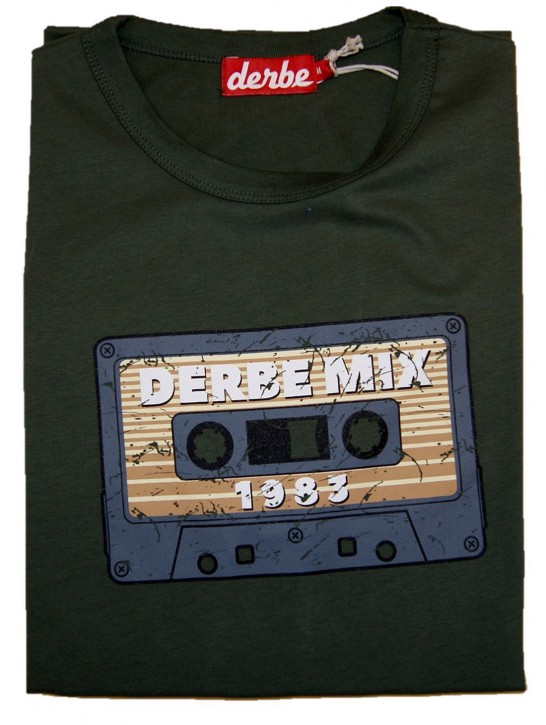 DERBE Herren T-Shirt Derbe Mix 050-olive M
