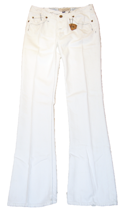 J & COMPANY JEANS CUT 302521 FARBE WEISS