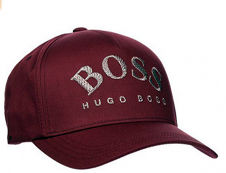 BOSS CAP-CURVED aus leichtem Twill mit geschwungenem Logo schwarz 001