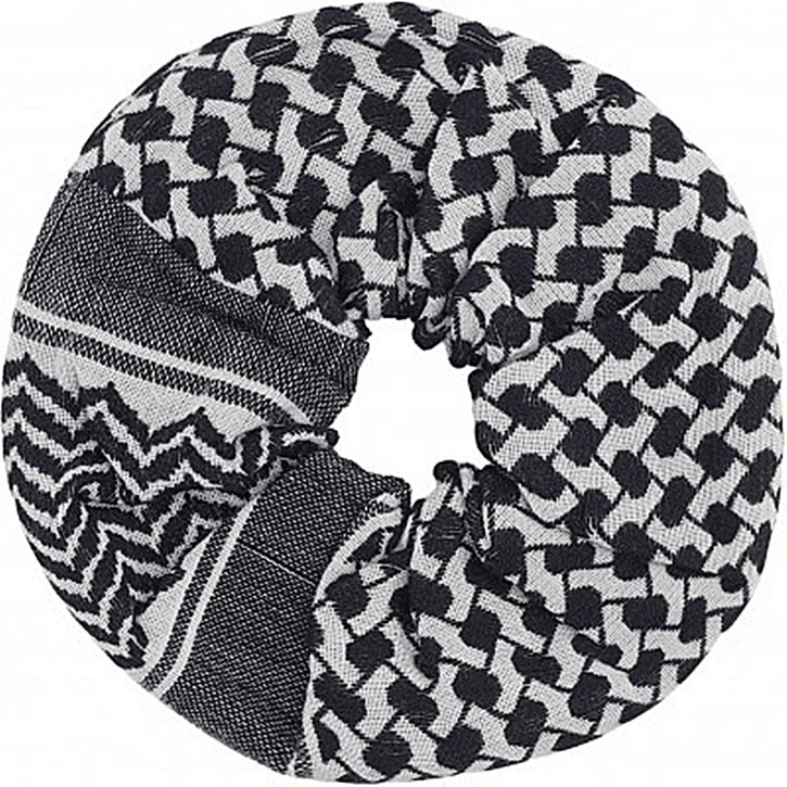 CECILIE COPENHAGEN Haarband Vanessa Scrunchie - Black/White 01
