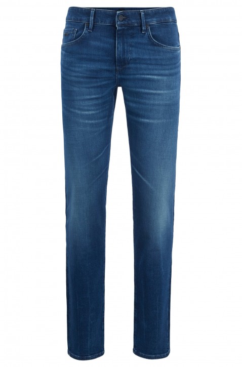 BOSS Slim-Fit Jeans CHARLESTON BC CONCRETE aus Super-Stretch-Denim blau 414