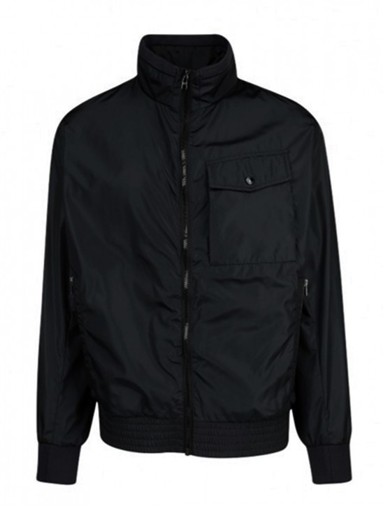 BOSS Blouson Jacke CUZE mit aufgesetzter Brusttasche schwarz 001