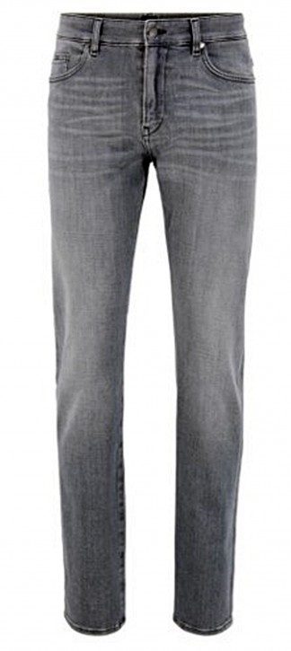 HUGO BOSS Slim-Fit Jeans DELAWARE 1 MOOSE aus Stretch-Denim Farbe grau 009