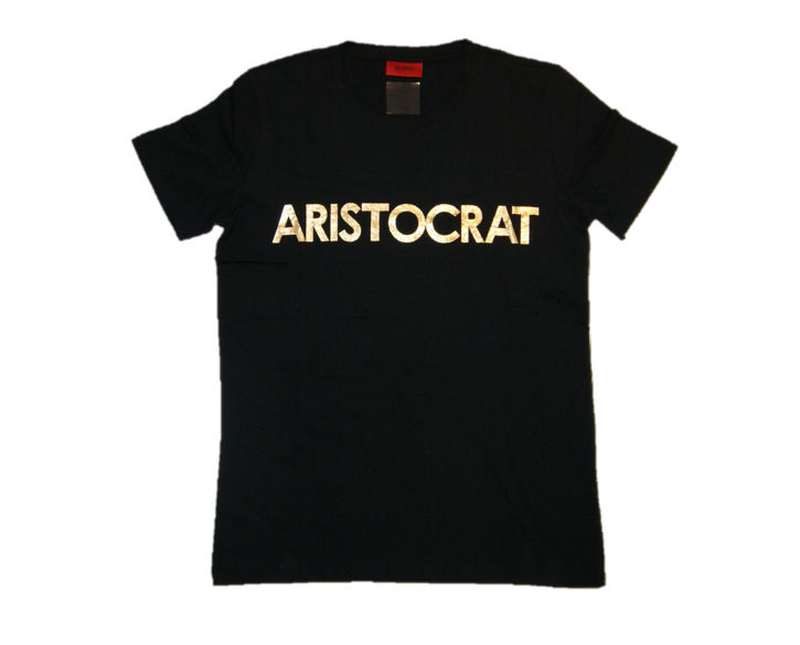 HUGO T-SHIRT DEDINBURGH FARBE SCHWARZ 001