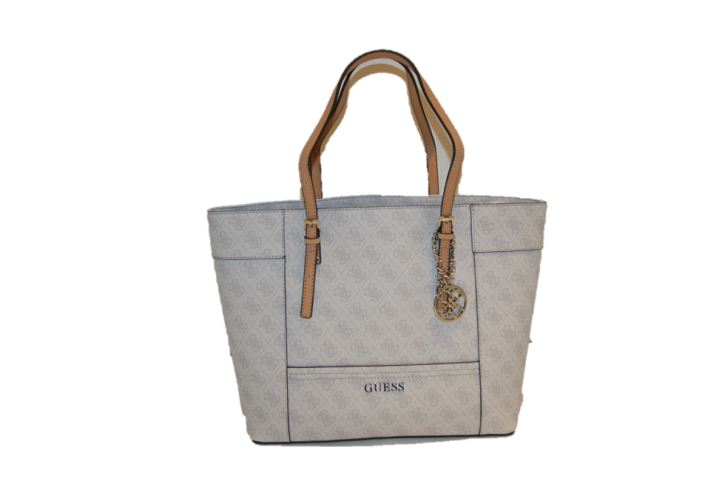 GUESS TASCHE DELANEY MEDIUM CLASSIC  FARBE DOVE