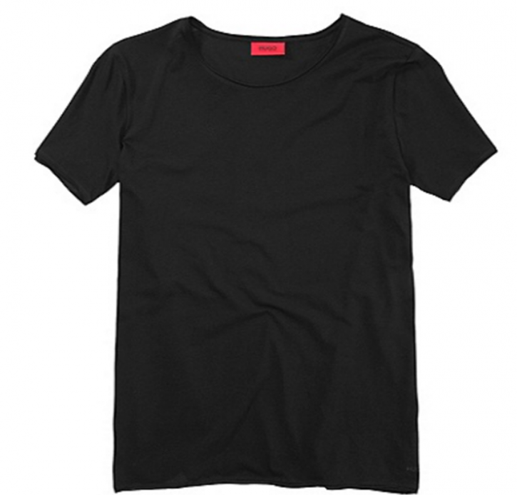 HUGO TEE -SHIRT DEPUS FARBE SCHWARZ 001 S