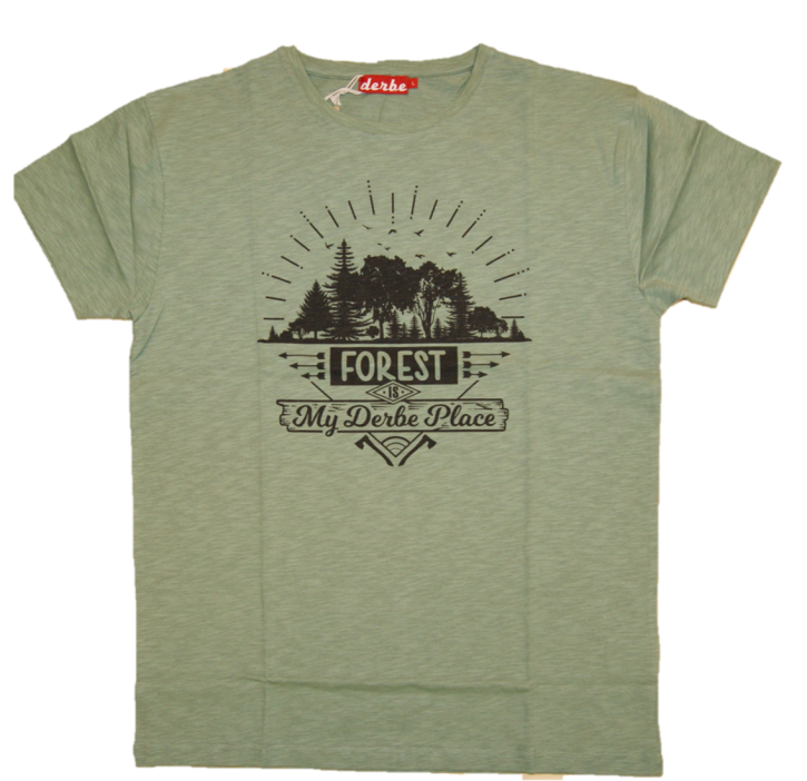 DERBE Forest Herren T-Shirt green bay M