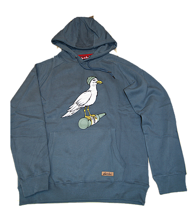 DERBE  Storm Seagul Castelrock Herren Kapuzenpullover mit Möwenmotiv M