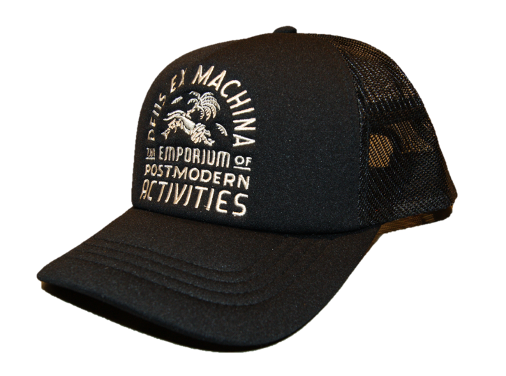 DEUS CAP EMPORIUM TRUCKER FARBE SCHWARZ