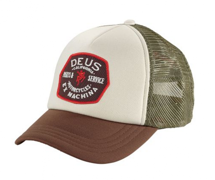 DEUS CAP QUEBEC TRUCKER FARBE BROWN