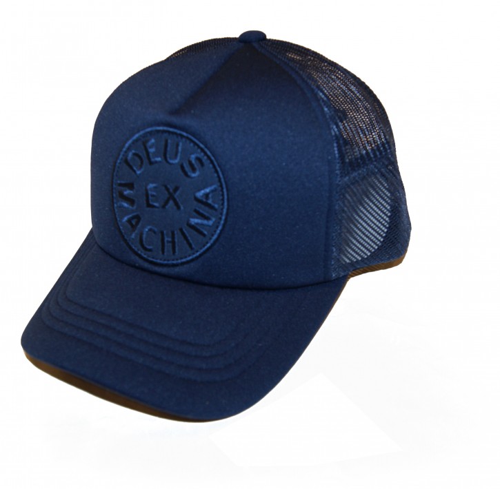 DEUS Cap Circle Trucker navy one size