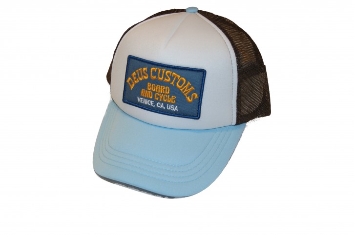 DEUS Cap SoupTrucker sky size one size w-h-b