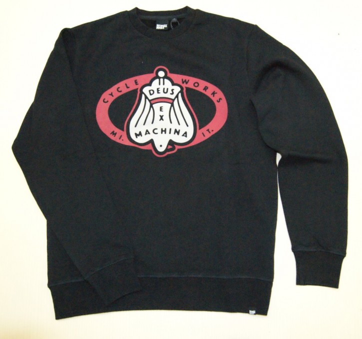 DEUS EX MACHINA Sweatshirt INVERSION CREW Farbe  schwarz